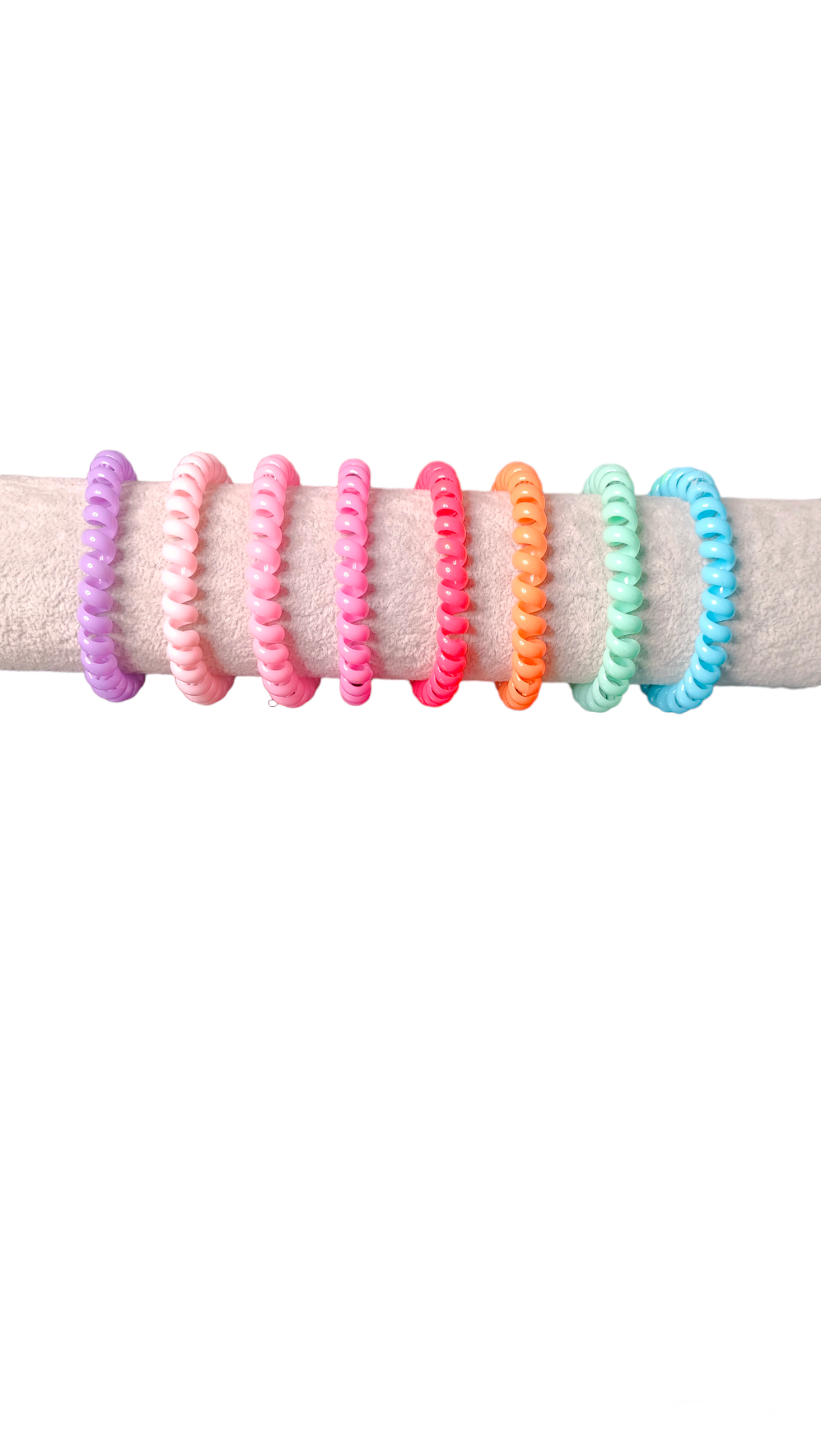 Chouchous bracelet plastique