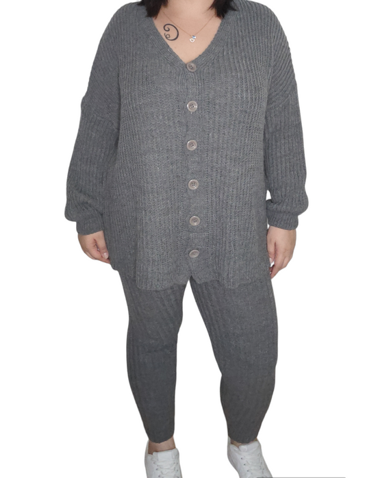 Ensemble cocooning gris