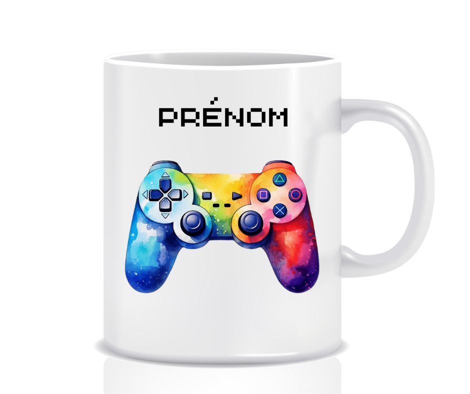 Tasse Personnalisée Gaming - Manette 3