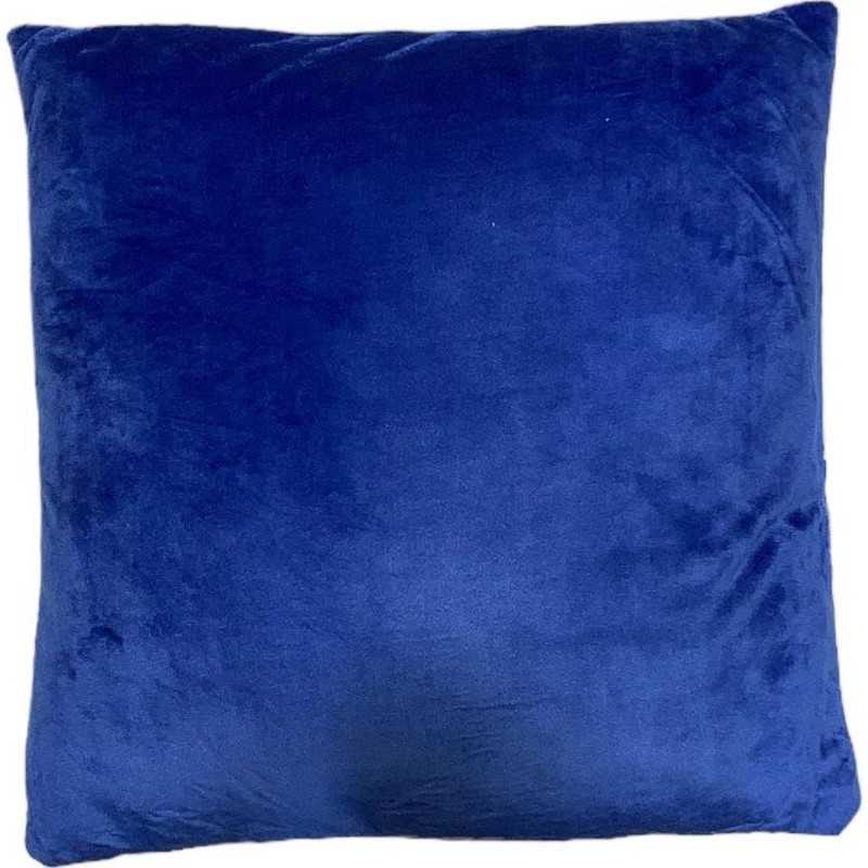 Coussin Stitch bleu