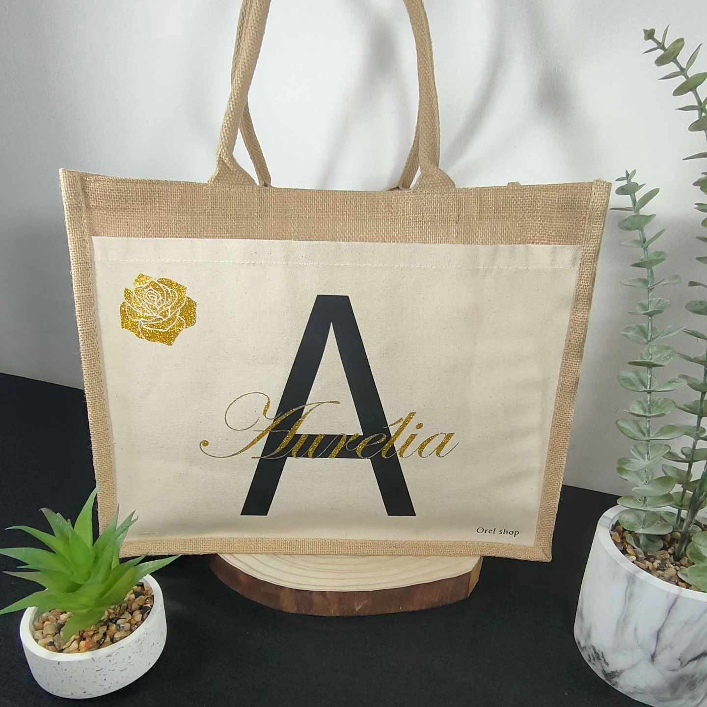 Sac en toile de jute