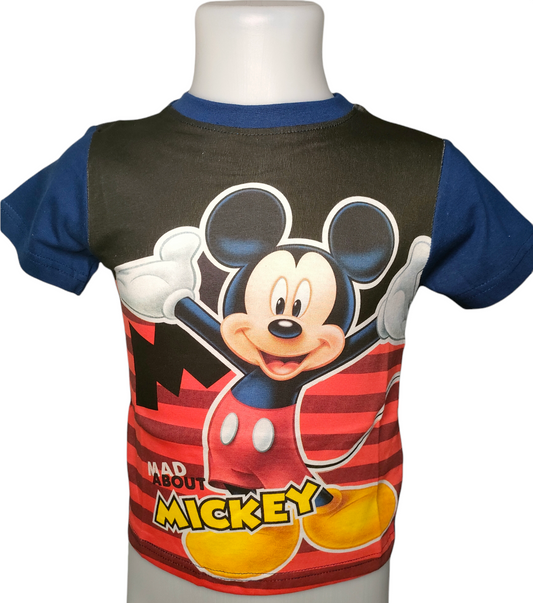 Tee-shirt Mickey bleu