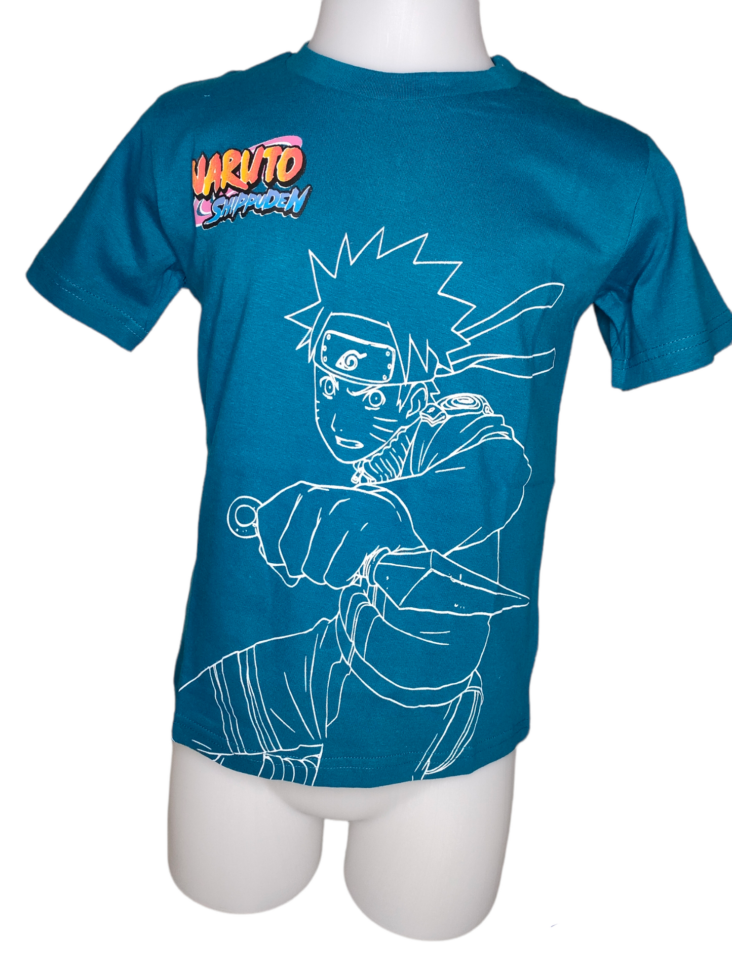 Tee-shirt naruto turquoise