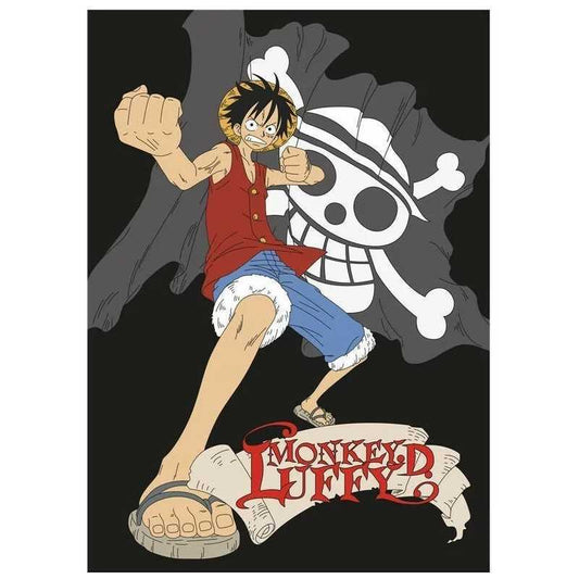 Plaid One piece Monkey.D.Luffy